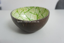 Lacquer Coconut Bowl