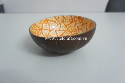 Lacquer Coconut Bowl