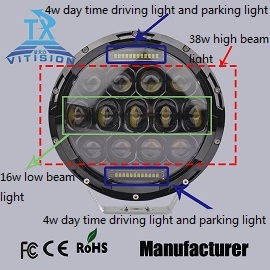 75w headlight for most of car vehicle