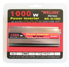 Wellsee WS-IC1000 1000W Car battery voltage inverter