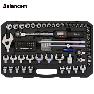 Balancom digital torque wrench 85 PCS set