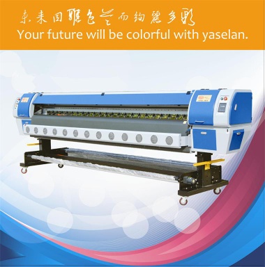3.2 m solvent printer with 4 or 8 konica 512 35 pl heads XL-K8