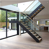 duoble beam U channel staircase