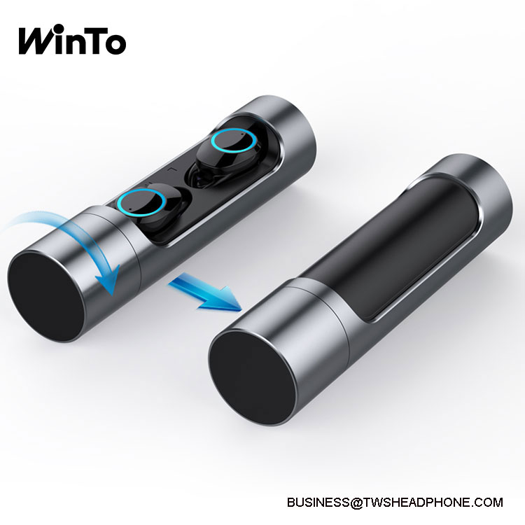 Shenzhen WinTo technology co.,limited X8 Wireless Bluetooth Earbuds with 360 Rotate Charging case