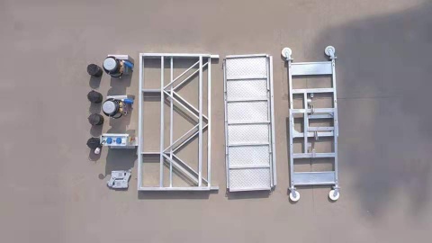 hot dip galavinized suspended platform zlp630/800