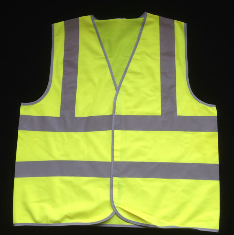 yellow refelctive safety vest