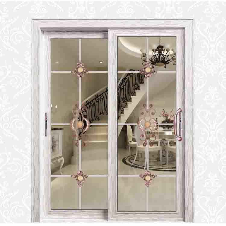 double glazing aluminium interior french doors for patio