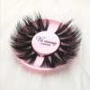 100% Real Siberian Mink Hair Lashes Vendors Wholesale 25MM 3D Mink Eyelashes