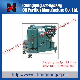 Multi-function Vacuum Oil Purifier Oil Regeneration Plant ZYB