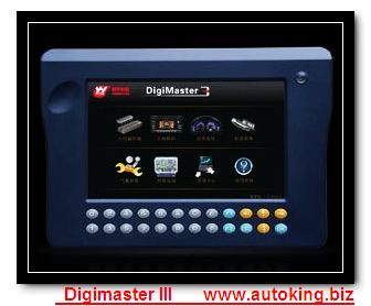 DigiMaster III odometer adjusting, audio decoding, airbag resetting, anti-theft code reading
