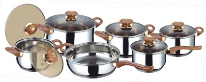 12 pcs cookware set