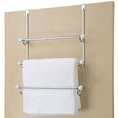 over-the-door towel rack