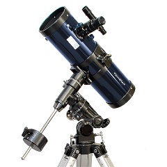 New Blue 4.5 Inch Reflector Telescope F 4.4 with Tripod