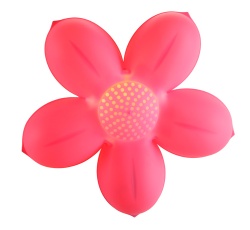 flower shape craft wall light