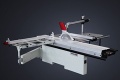 Woodworking precision sliding table panel saw