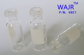 2ml clear screw vial with patch