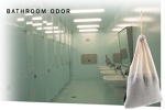 SMELLEZE Toilet Odor Removal Deodorizer:  Rid Restroom Smell in 300 Sq. Ft.