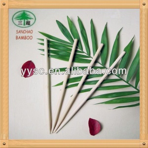 2014 New Products Throwaway Round Bamboo Chopsticks