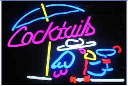 bar signage