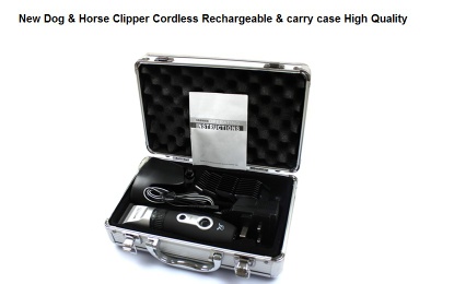 Brand New Dog & Horse Rechargeable Clipper with carry case