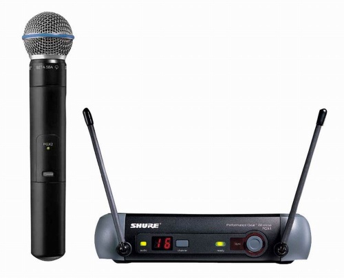 Shure Professional PGX24/BETA58 Wireless Microphone