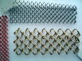 decorative wire mesh curtains,room divider mesh