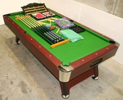 pool table billiard table with full acc.kits AS-7900
