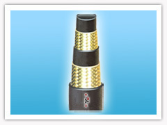 Tube : Oil resistant synthetic rubberReinforcement : two high tensile steel wire layers 2 w Cover : Abrasion and weather resistant synthetic rubberTemperature range : -40 ℃ to +100 ℃