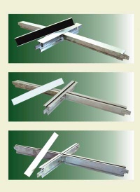Suspended threaded rod hangers for gypsum board