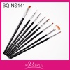 Professional New Boqian 8PCS Art Nail Brushes Nail Brushes for Acrylics Set - BQ-NS141