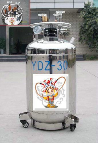 30L Self-Pressurizing Cryogenic Liquid Cylinder