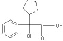 cyclopentylphenylglycolic acid
