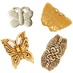 Jewelry beads, Ceramic/Porcelain, Cinnabar/Lacquer,Jade carving, Rhinestone