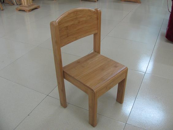 small bamboo chair made for childen