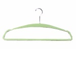 Ladder shaped suit hanger with indent