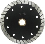 Continuous Wide Tooth Turbo Diamond Blade with Cooling Holes-Economy-4"-14