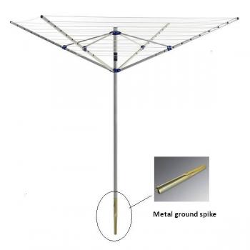 40m rotary airer is environmentally friendly, saves energy, your clothes will feel fantastic, smell great and last longer than they will if dried using an electric tumble dryer.      This is a high quality 4 arm rotary washing line which will provide masses of drying space, nearly 60m line for drying purpose. Lightweight aluminum frame, all plastic parts are made of new PP particles, very durable. Metal ground spike Screw design ground spike, process by oxidation, no rust and corrosion.      Manufacturer information:      Yuppy Household is a Professional Clothes Rack Manufacturer and Exporter! We are a China factory since 2000, specialized in Rotary Airer, Clothes Rack, Garment Rack, Drying Rack, Rotary Clothes Line, Rotary washing Line, Clothes hanger rack, Laundry drying rack, Stainless steel drying rack and other clothes airers