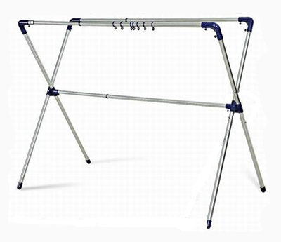 Drying rack specification: Open Size:73×58×158 Cm  Material: stainless steel  Tube Size:Ø22/16/9mm  Packing:1piece/box,8pieces/ctn  G/N Weight:N2.6kgs/piece  Carton Size:74*58*34=0.146cbm  Loading Qty:1530/20