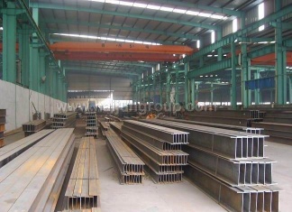 hot-rolled wide-flange H beam steel(HK)