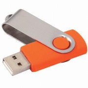 Webkey Plastic Body and Metal Swivel Monthly Output of 150000 Pieces - Promotional  USB