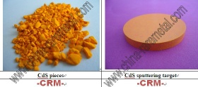 Cadmium sulfides (CdS) sputtering target film