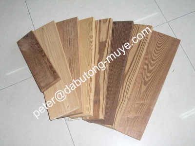 carbonized wood