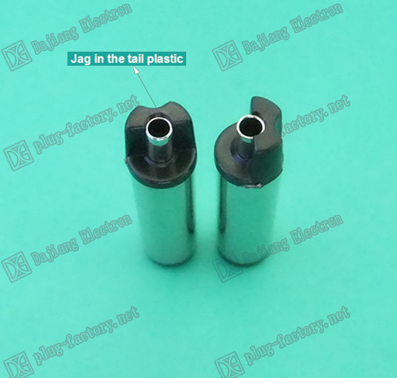 5.5*2.5*22.5*,dc power plug,nickel plated