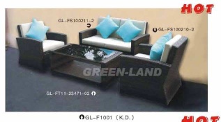 synthetic/plastic/pe rattan furniture sofa set