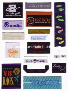 woven label, woven badge