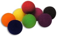 colorful and round shape cleaning sponge balls