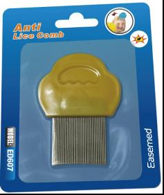 blister packaged anti lice comb