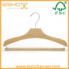 wooden coat hanger for coat with FSC certificate