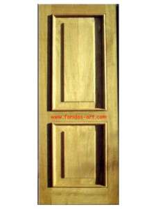 Minimalist Wooden Door