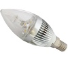 LED Light Candle Bulb,3W led E14/E12
